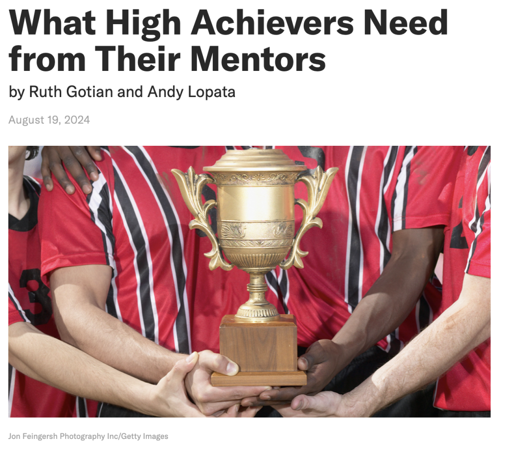 Harvard Business Review article